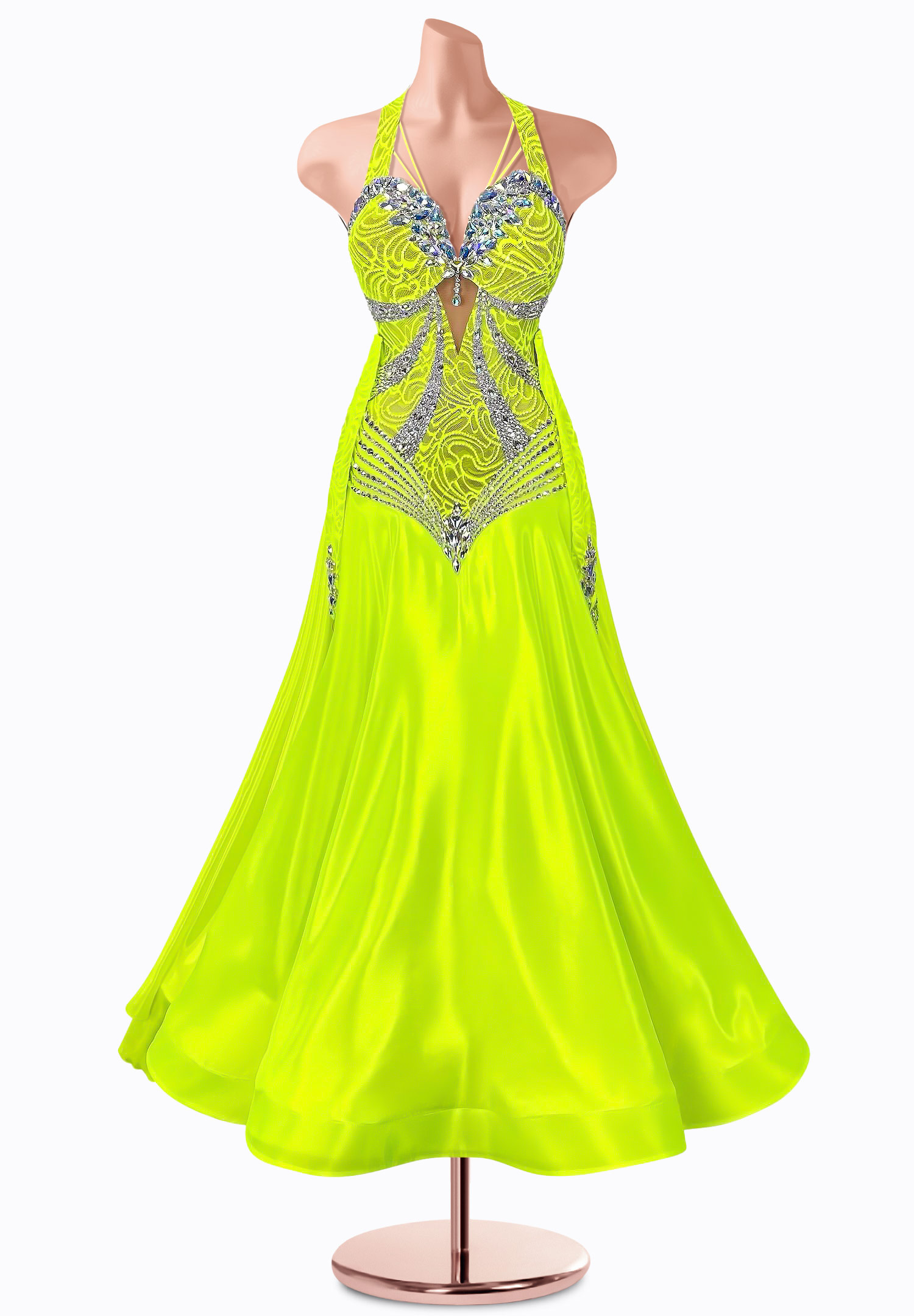 Ornate Embrace Ballroom Gown TID-BM0715