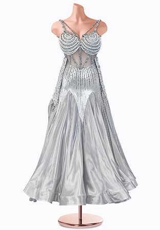 Soft Mist Ballroom Gown TID-BM0736