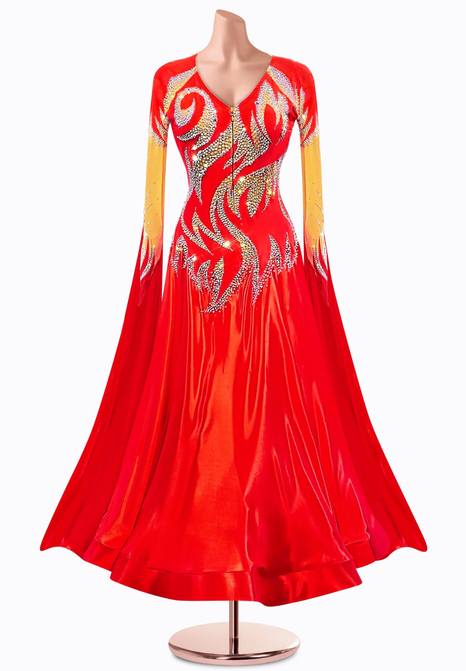 Shining Flame Ballroom Gown TID-BM0744