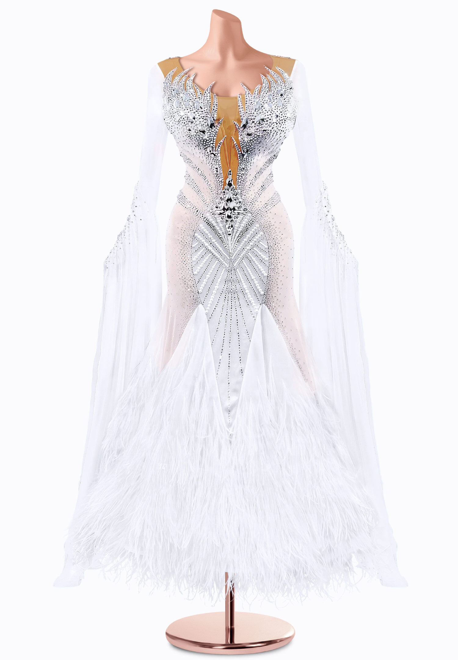 Mystic Silhouette Ballroom Gown TID-BM0751