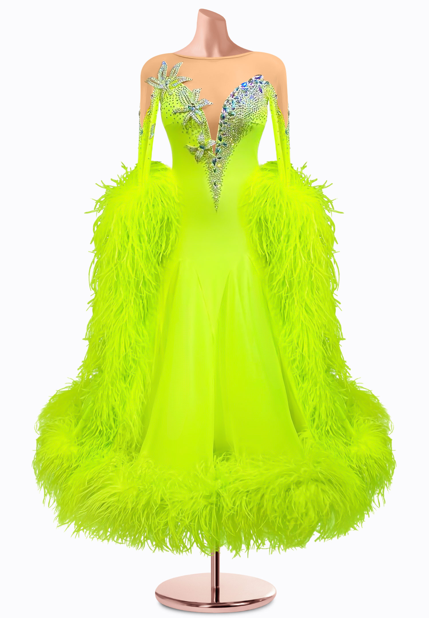 Electric Gaze Ballroom Gown TID-BM0770