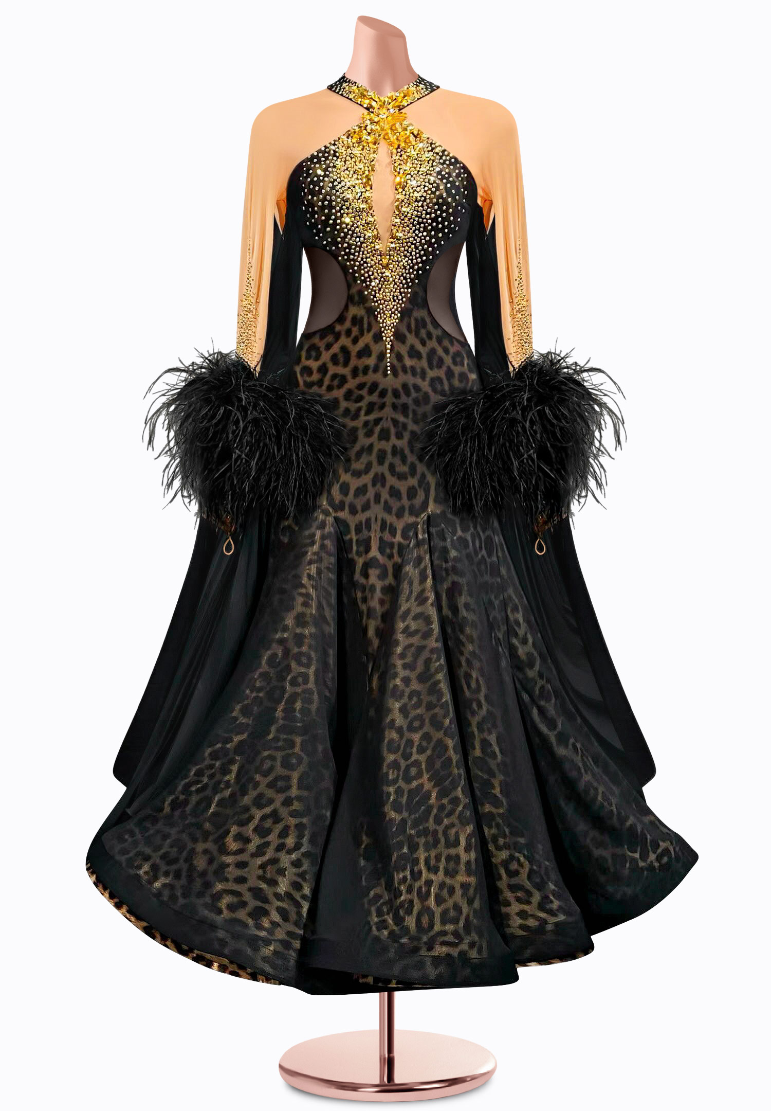 Exotic Gaze Ballroom Gown TID-BM0776