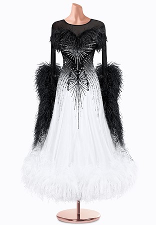 Dark Heart Ballroom Gown TID-BM0779