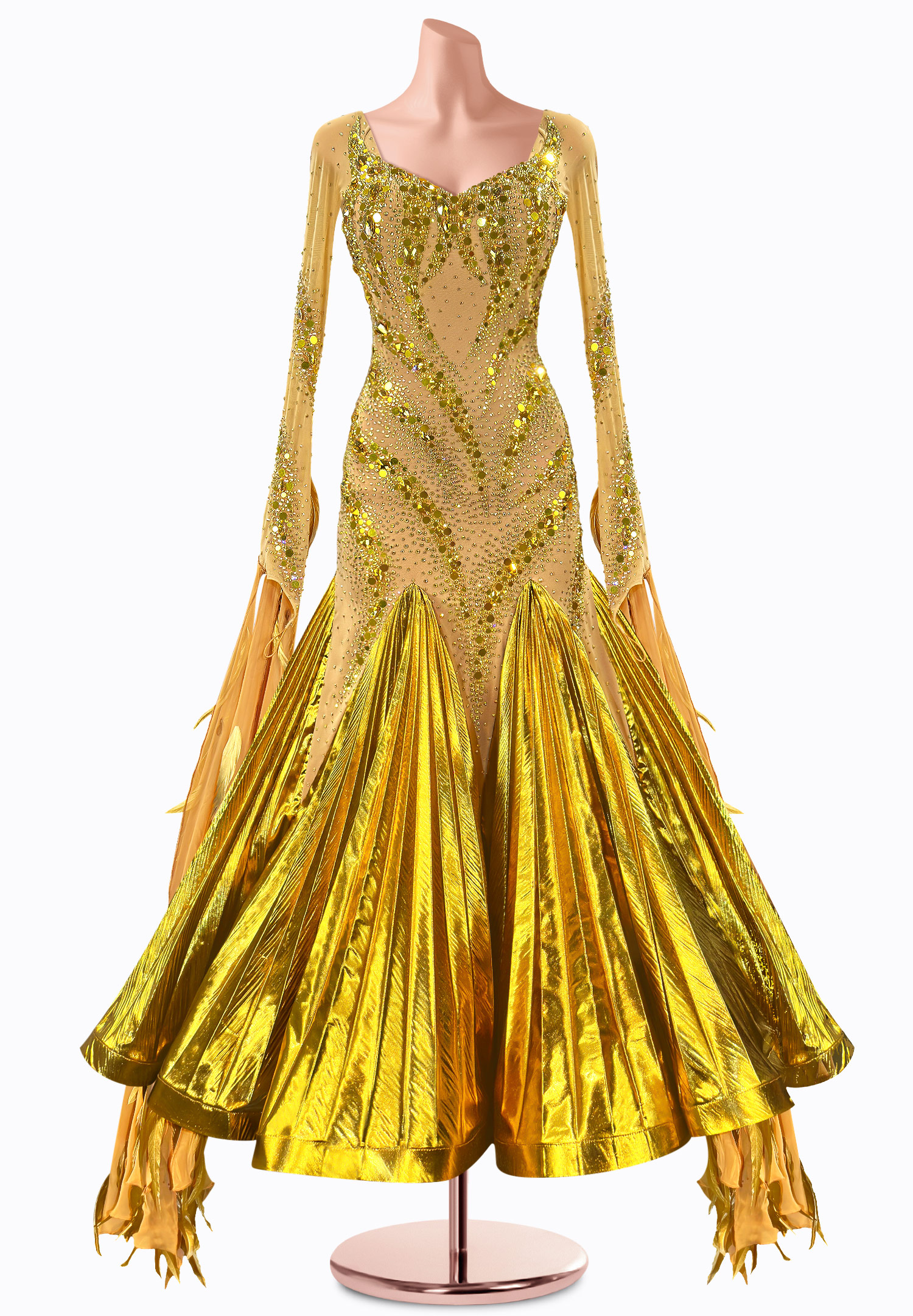 Gleaming Gaze Ballroom Gown TID-BM0817