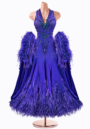 Amethyst Embrace Ballroom Gown TID-BM0858