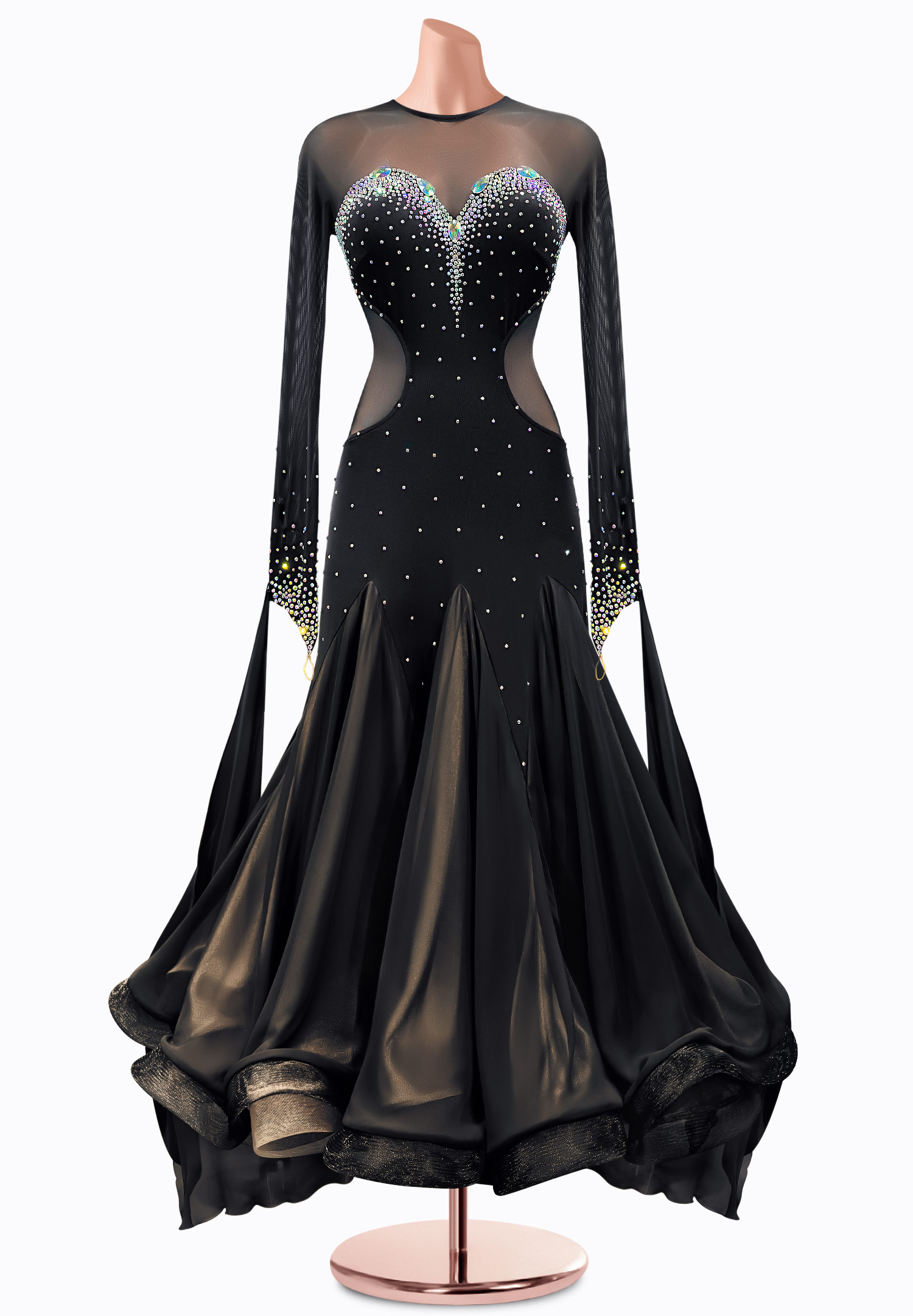 Midnight Star Ballroom Gown TID-BM0870