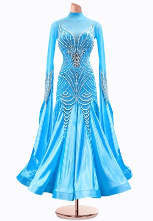 Tiered Glamor Ballroom Gown TID-BM0882