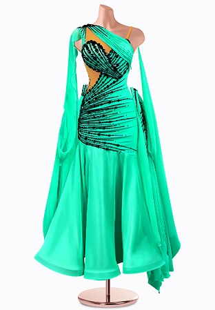 Tranquil Wave Ballroom Gown TID-BM0891