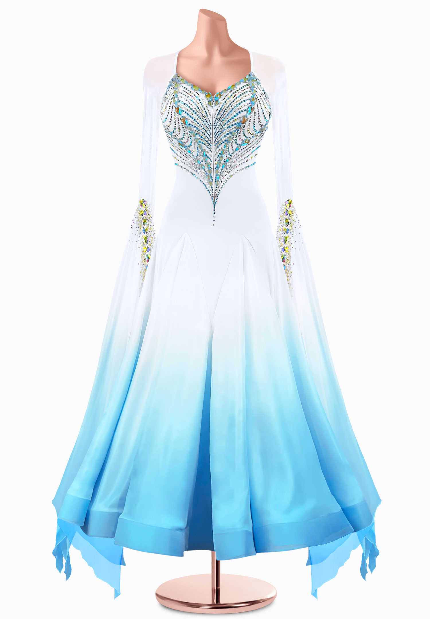 Crystal Web Ballroom Gown TID-BM0910