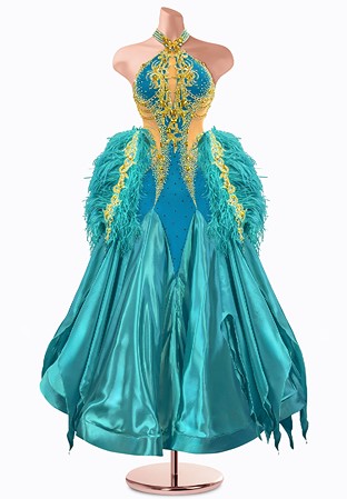 Serene Wave Ballroom Gown TID-BM0913