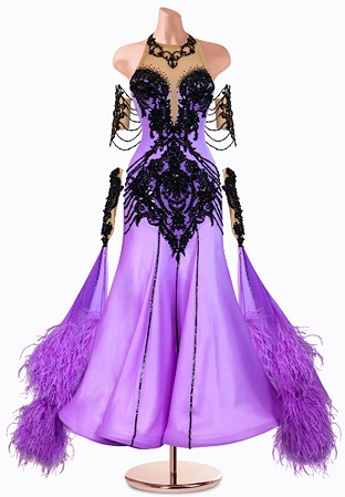 Ornate Bead Ballroom Gown TID-BM0952
