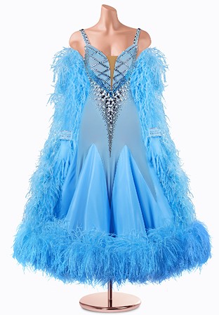 Lattice Twirl Ballroom Gown TID-BM0961
