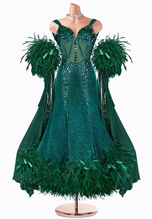 Topaz Allure Ballroom Gown TID-BM0974
