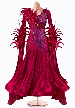 Bold Phoenix Ballroom Gown TID-BM0975