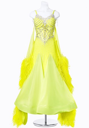 Vibrant Pearl Ballroom Gown MF-B0374