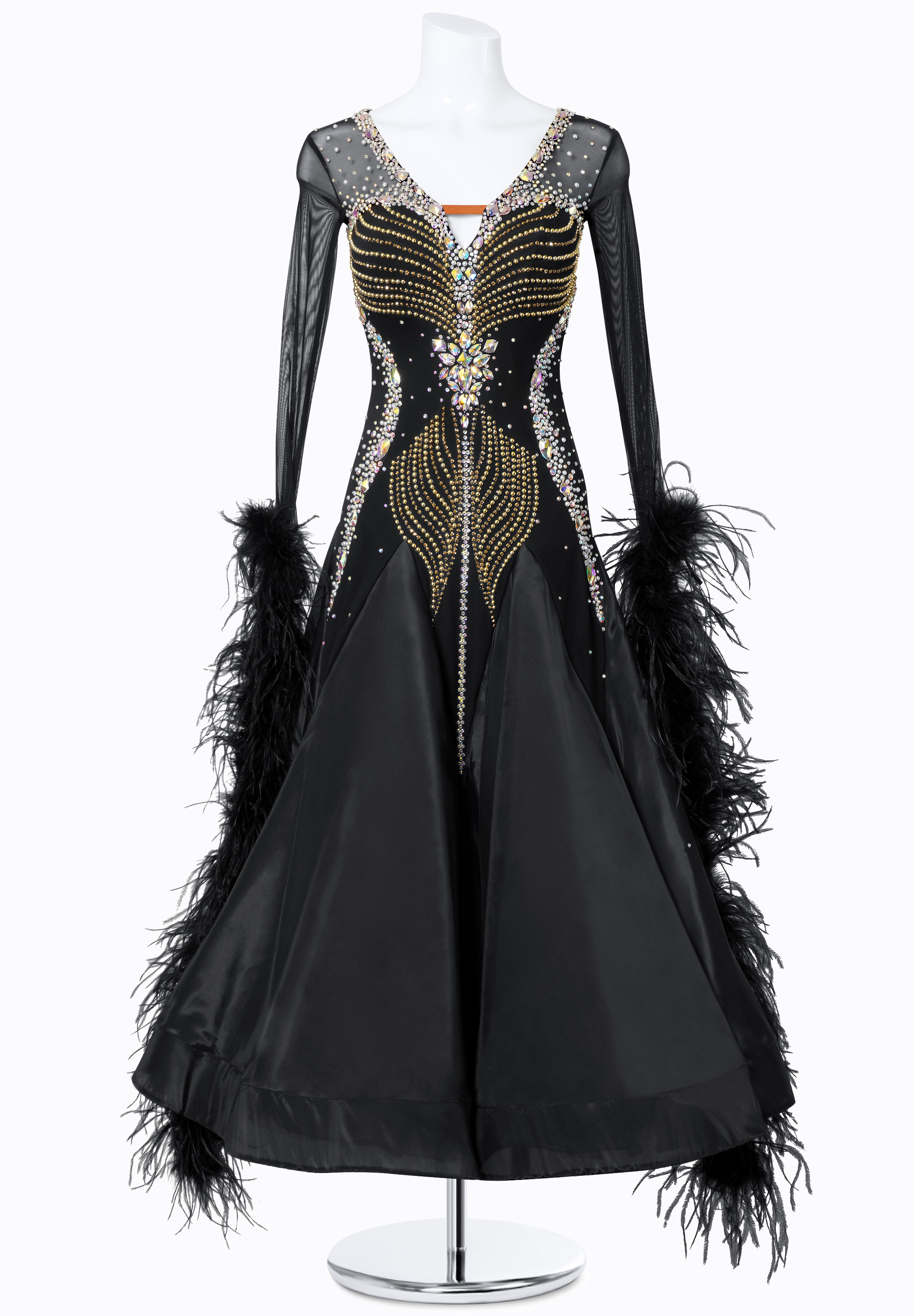 Dark Widow Ballroom Gown MF-B0381