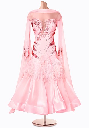 Blushing Whisper Ballroom Gown MF-B0401