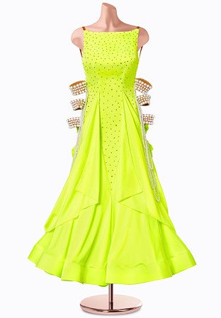 Pearl Glow Ballroom Gown MF-B0403
