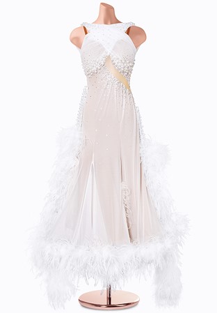 Ethereal Pearl Ballroom Gown MF-B0418