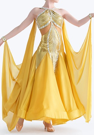 Gilded Frost Ballroom Gown MF-B0444