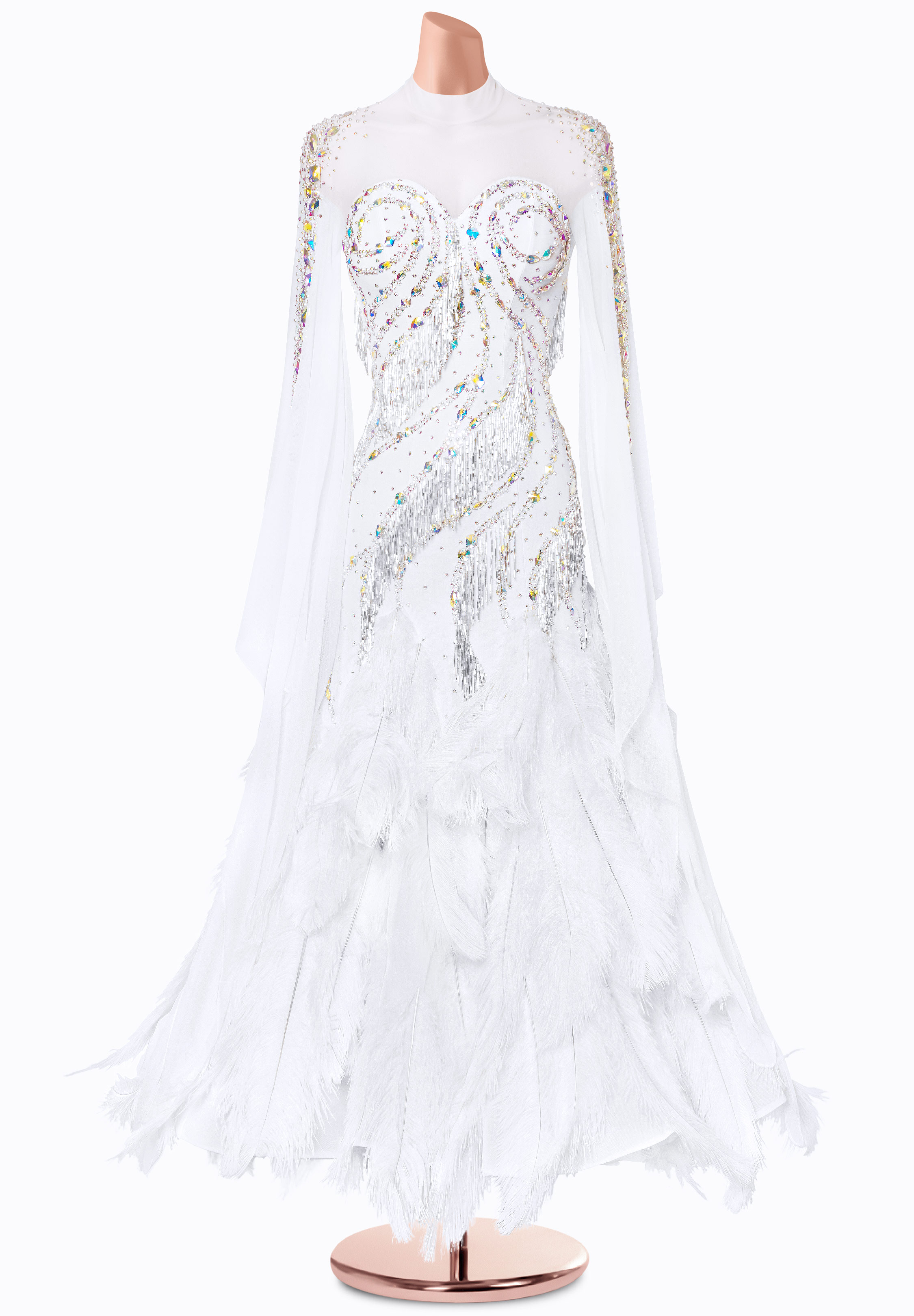 Angel Wing Ballroom Gown MF0486