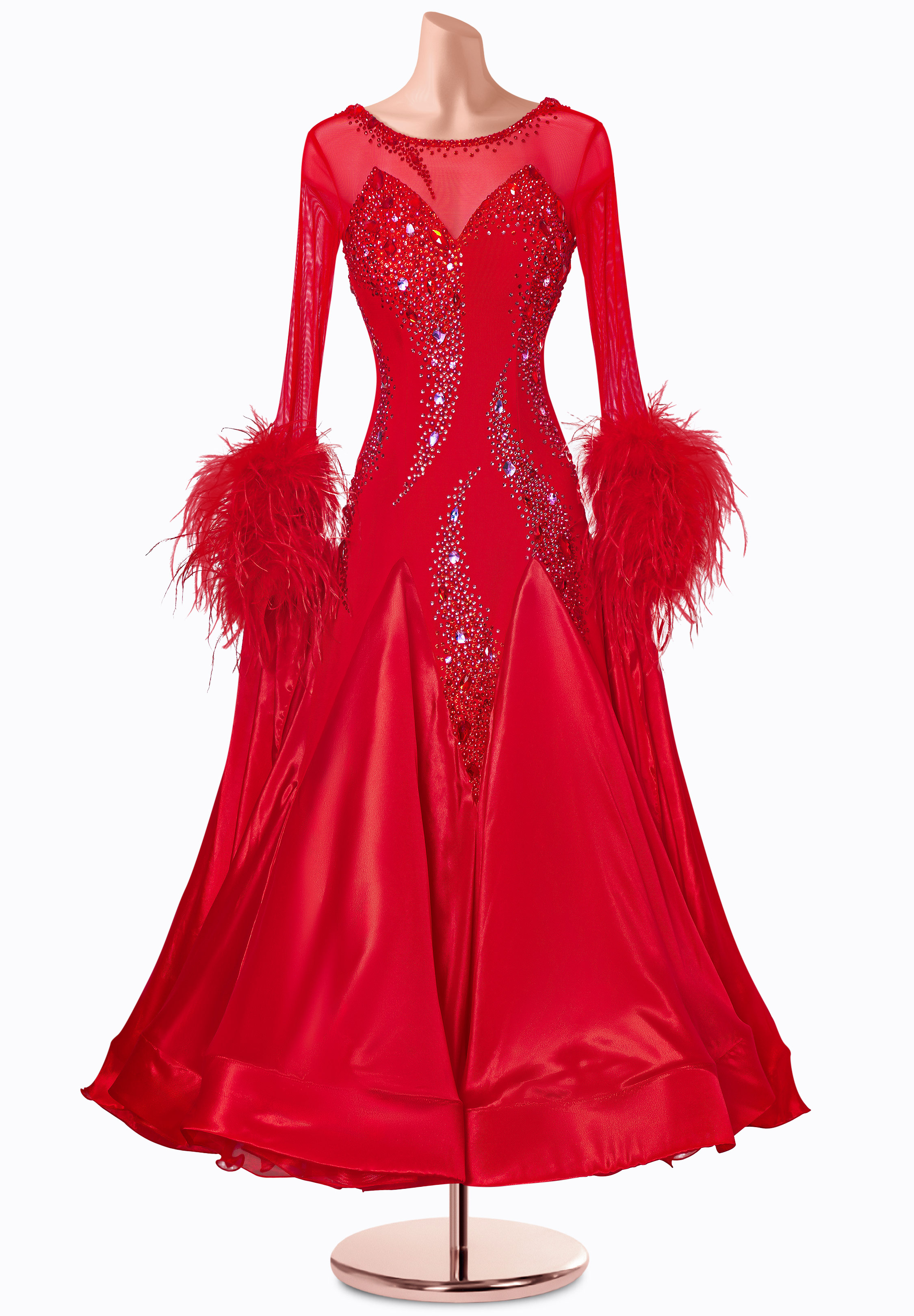 Solar Glimmer Ballroom Gown MF0490