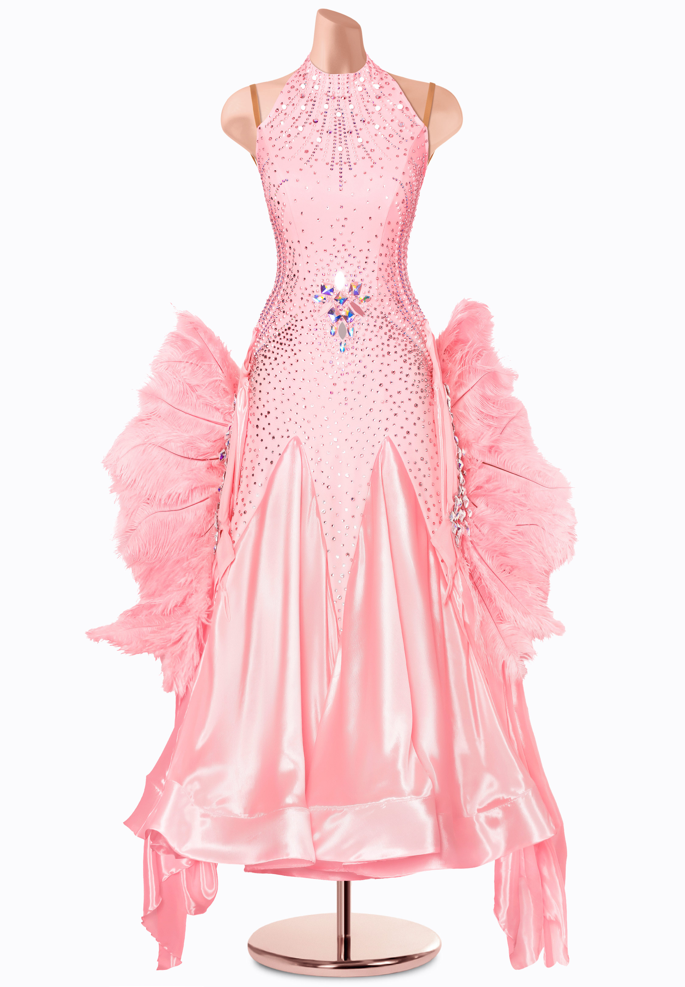 Stardust Blush Ballroom Gown MF0492