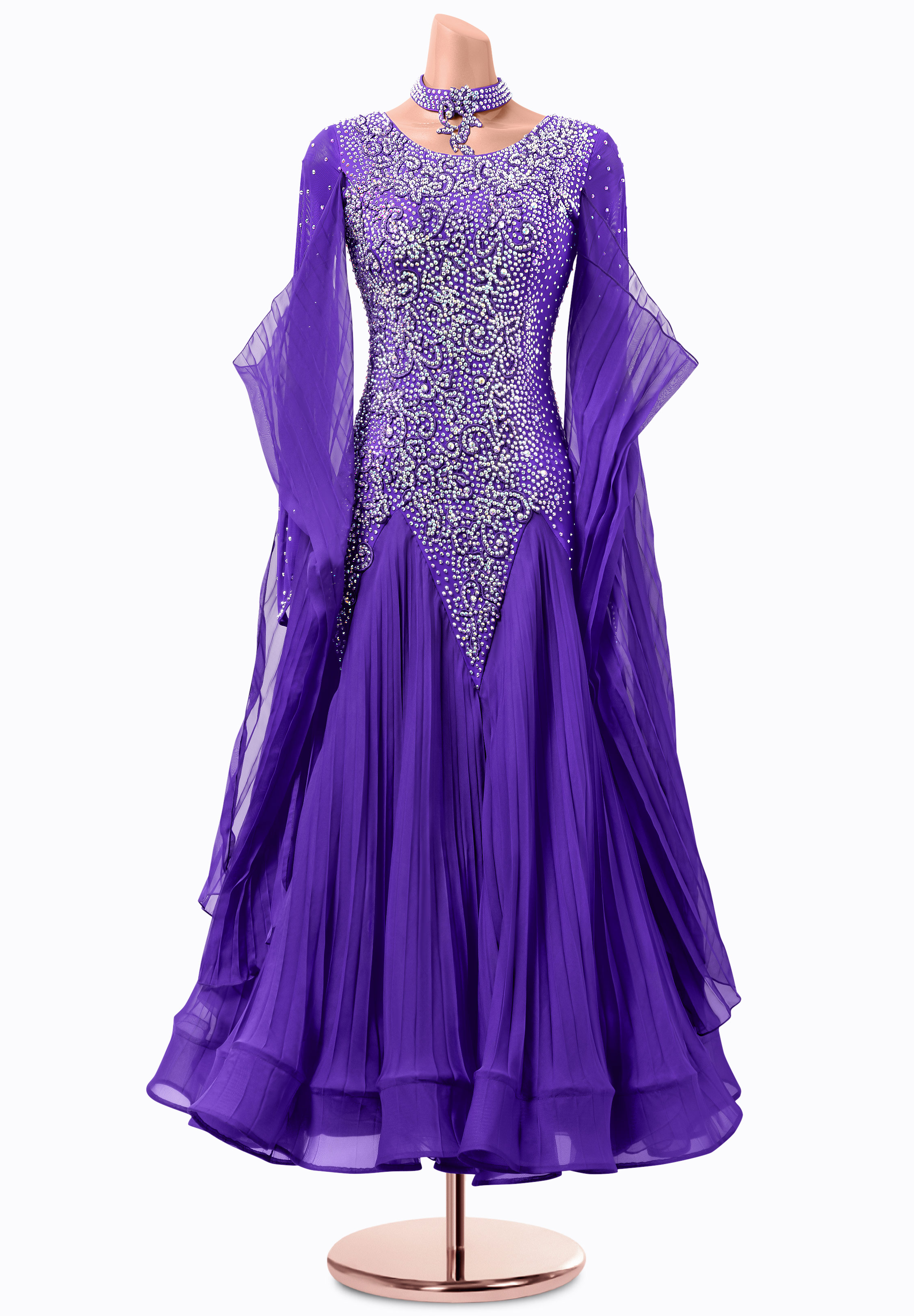 Azure Grace Ballroom Gown MQ-B308
