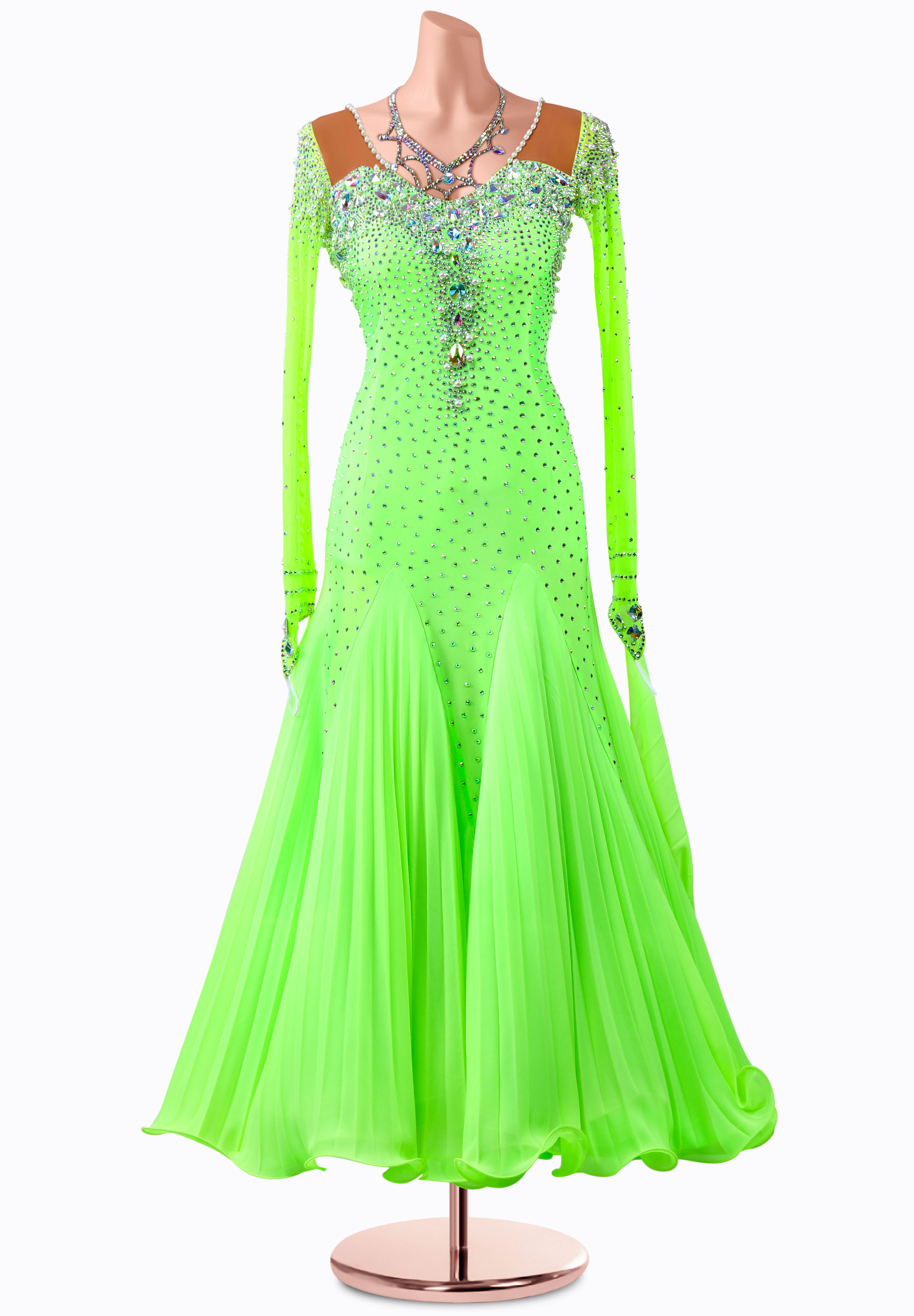 Luminous Grace Ballroom Gown MQ-B313
