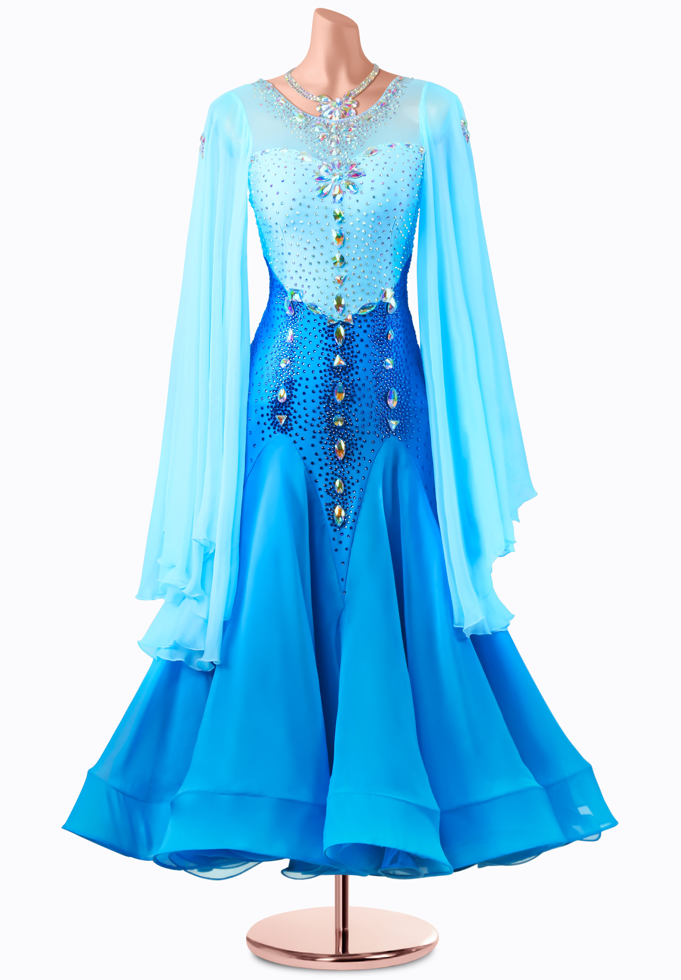Sky Serenade Ballroom Gown MQ-B321