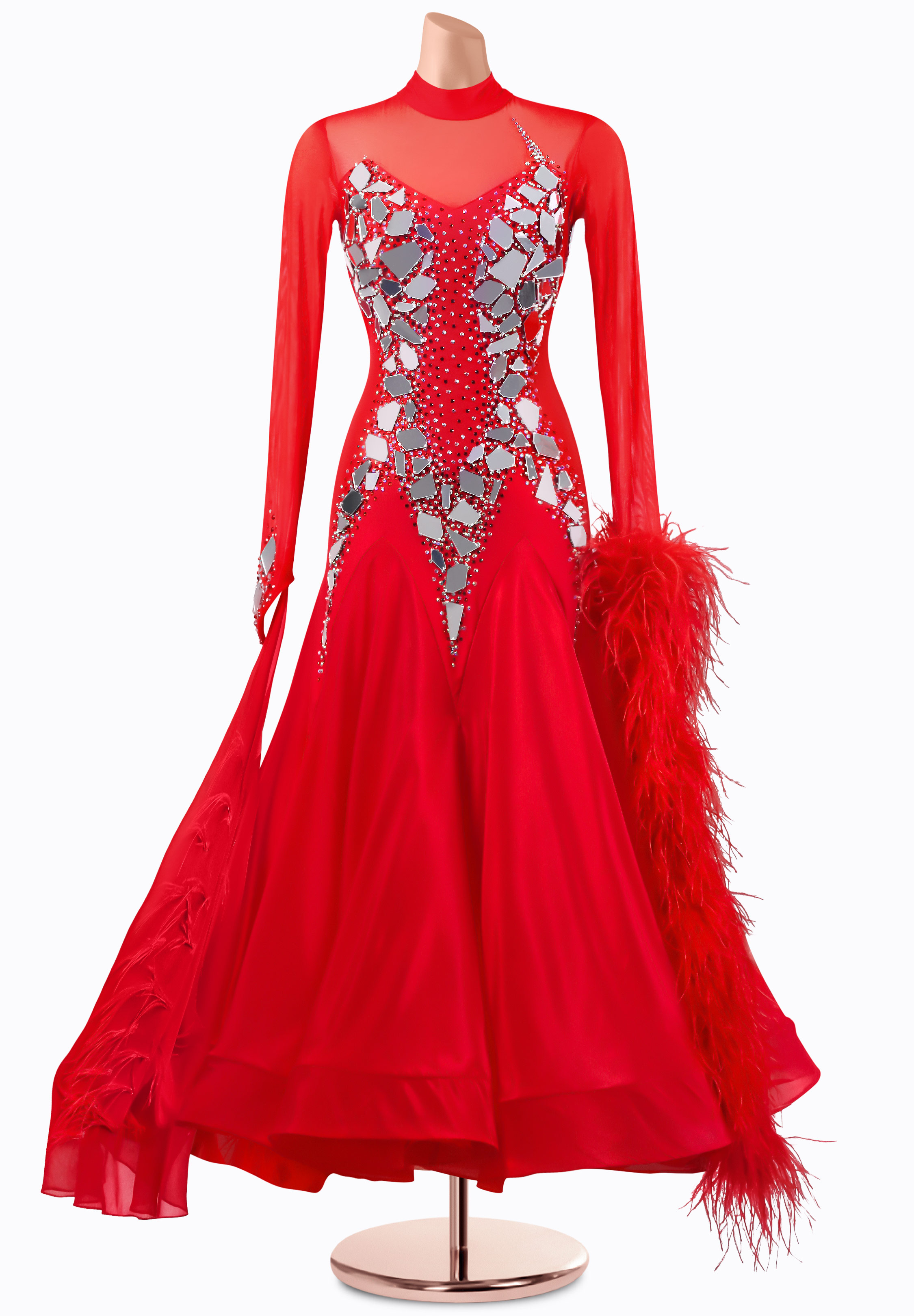 Ruby Ignite Ballroom Gown MQ-B339
