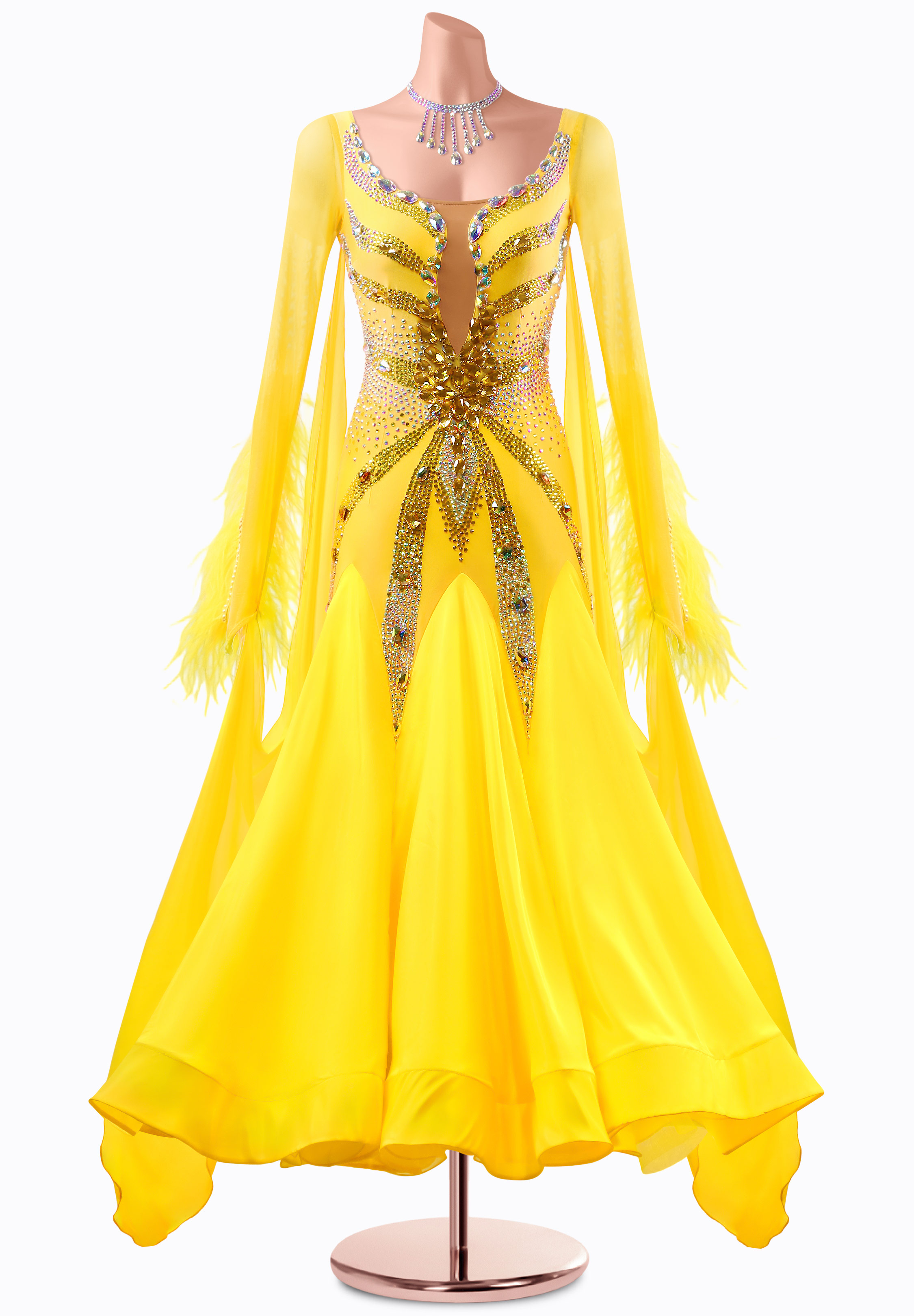 Sunshine Horizon Ballroom Gown MQ-B359
