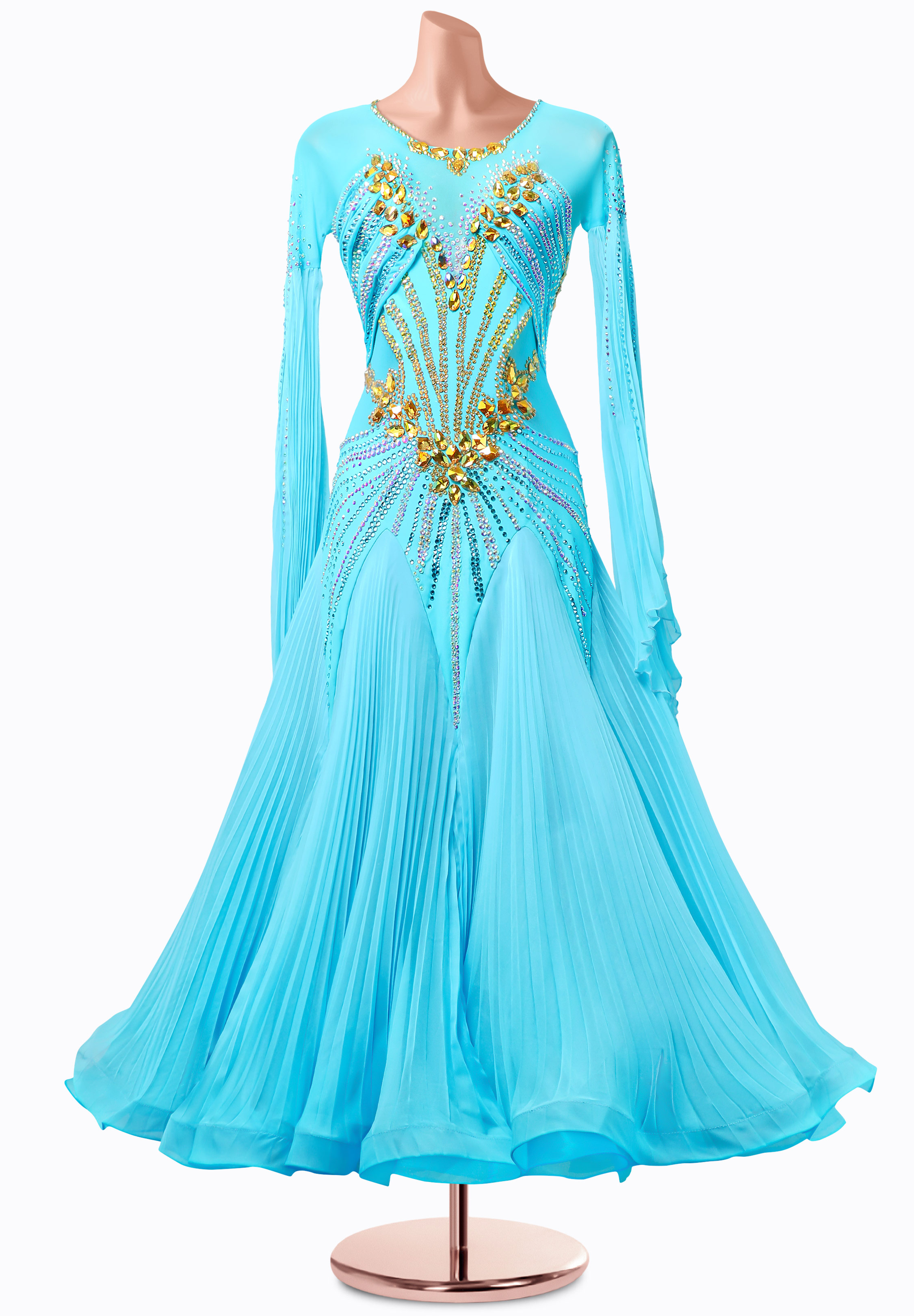 Azul Horizon Ballroom Gown MQ-B366