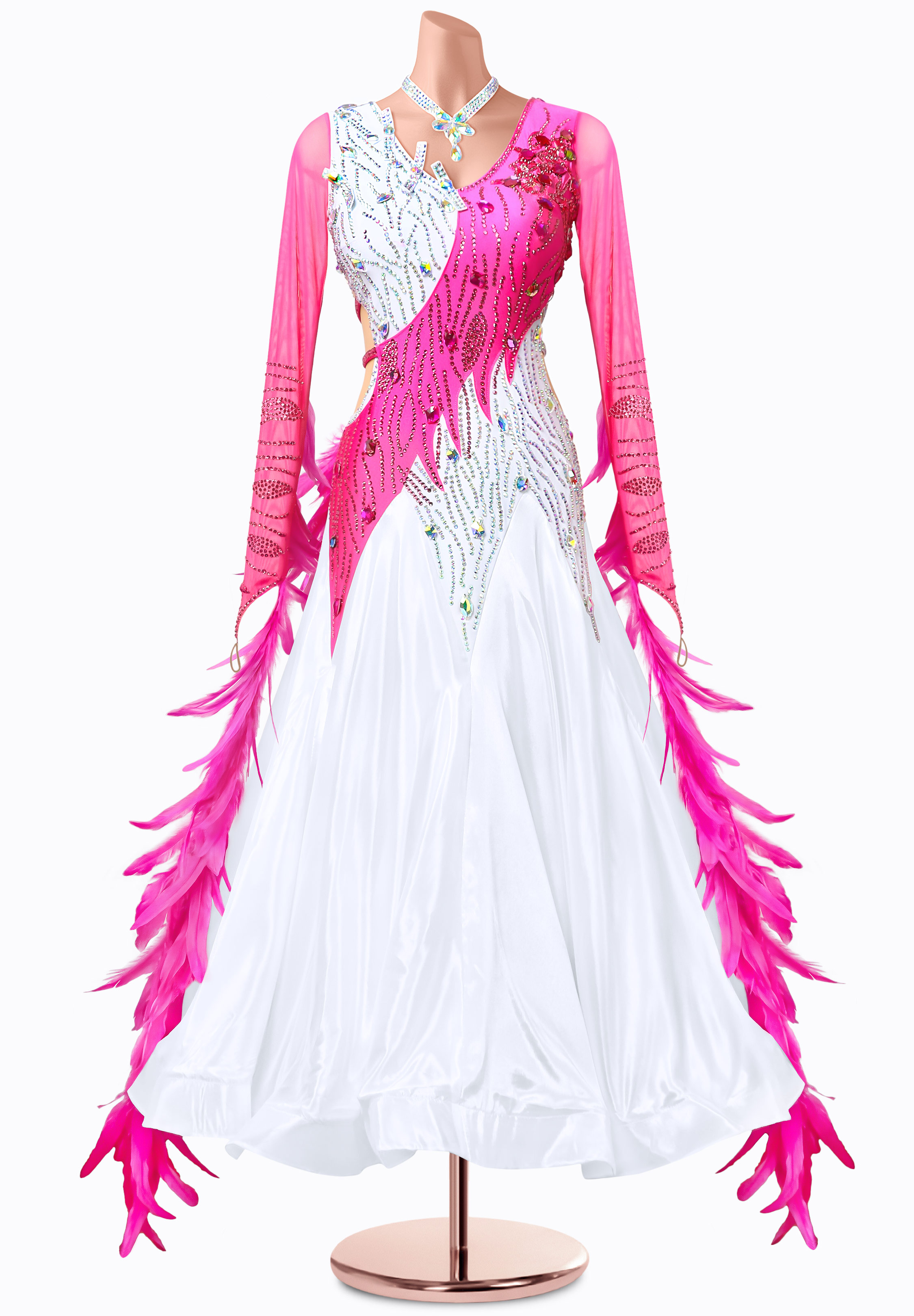 Soft Duet Ballroom Gown MQ-B373