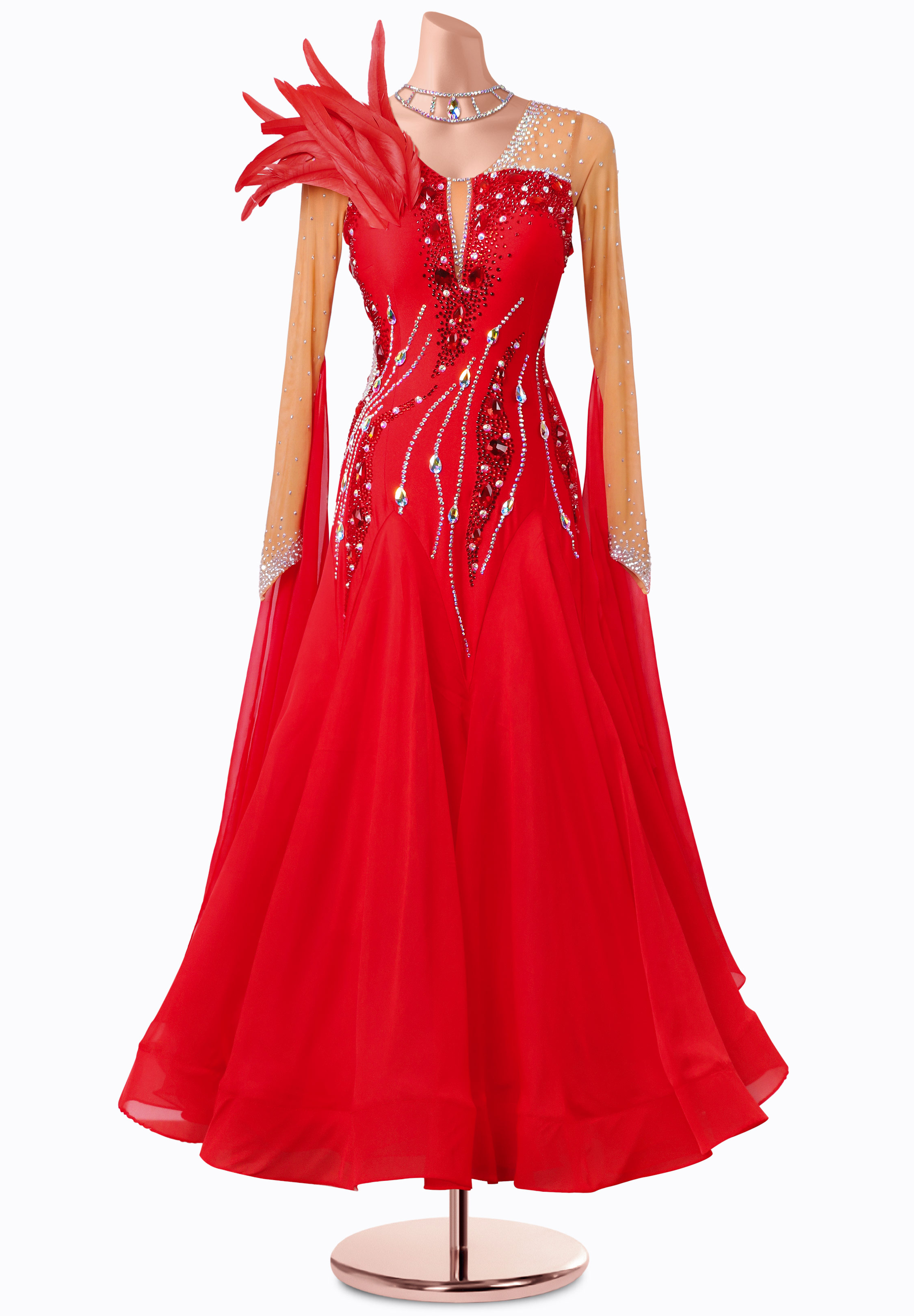 Phoenix Sunrise Ballroom Gown MQ-B384