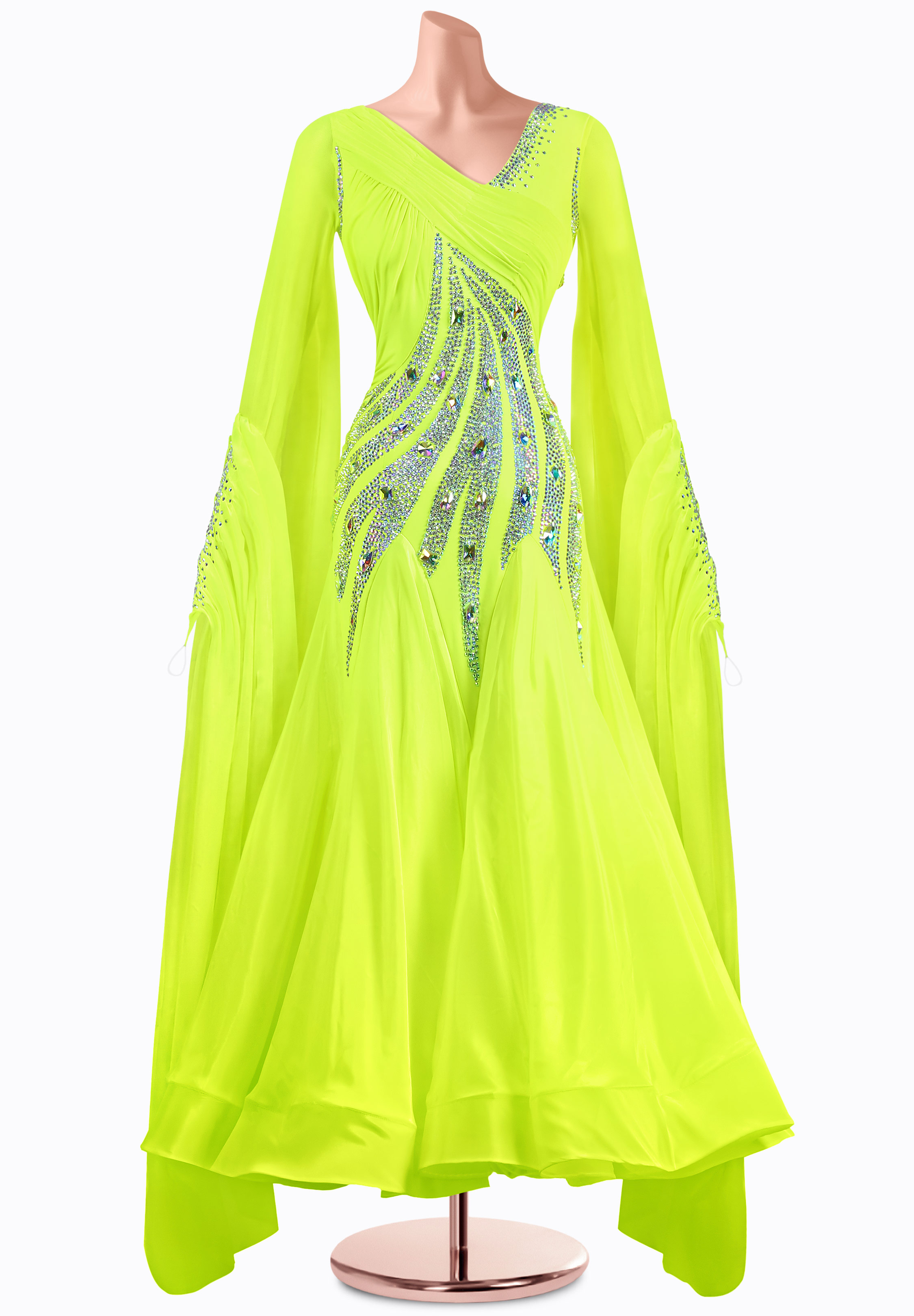Electric Curve Ballroom Gown MQ-B419