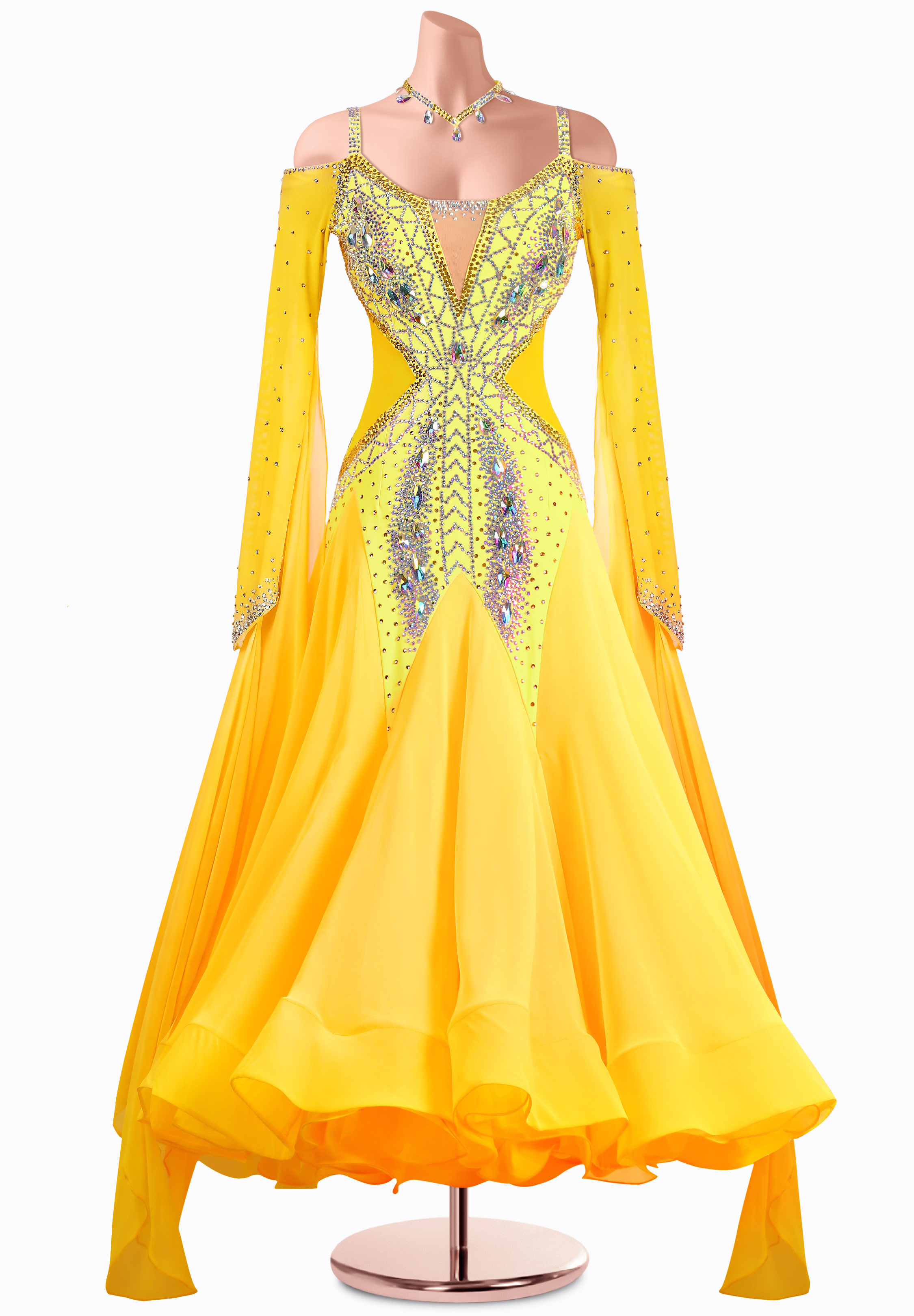 Belle Sunburst Ballroom Gown MQ-B421