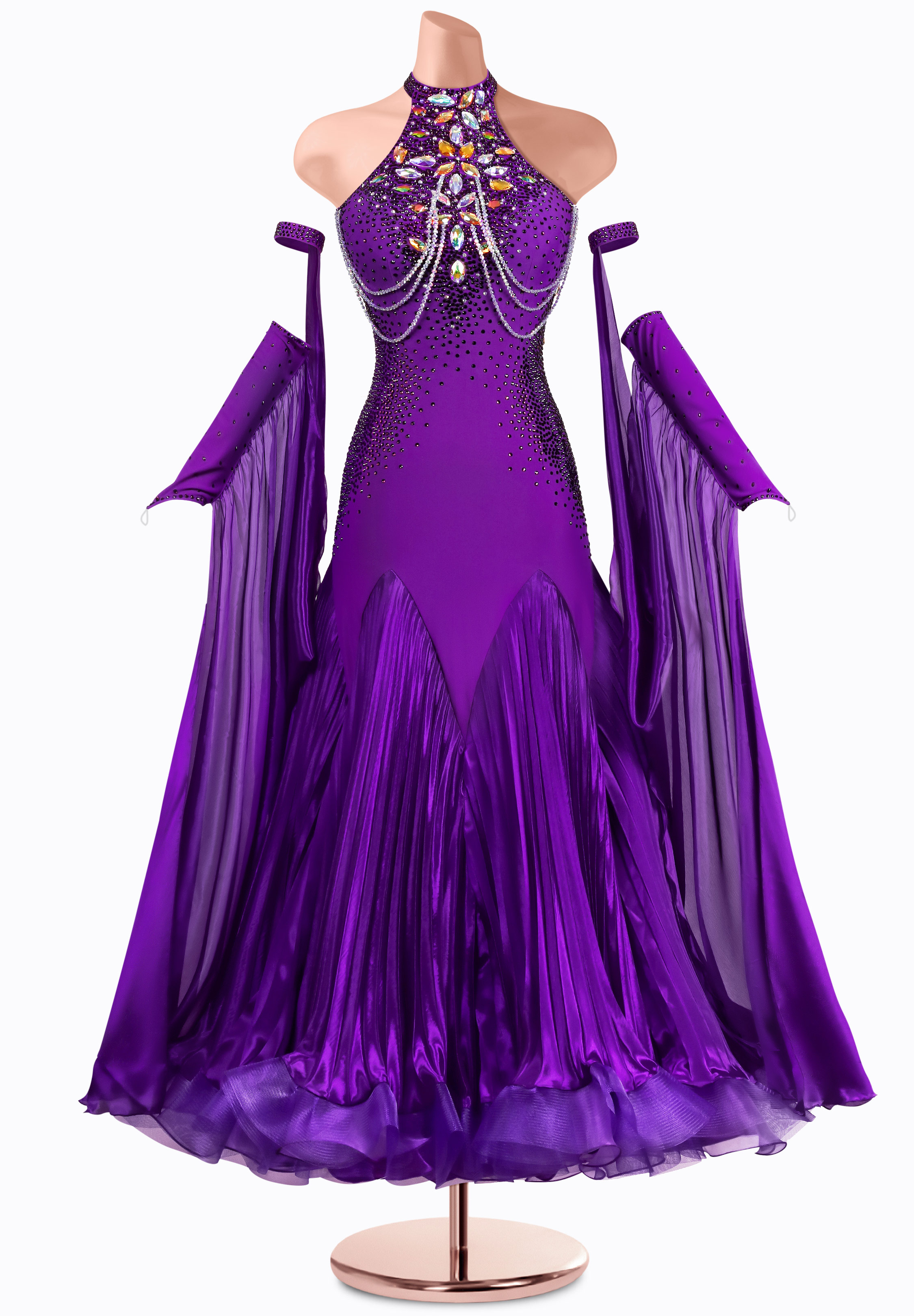 Royal Mosaic Ballroom Gown MQ-B426