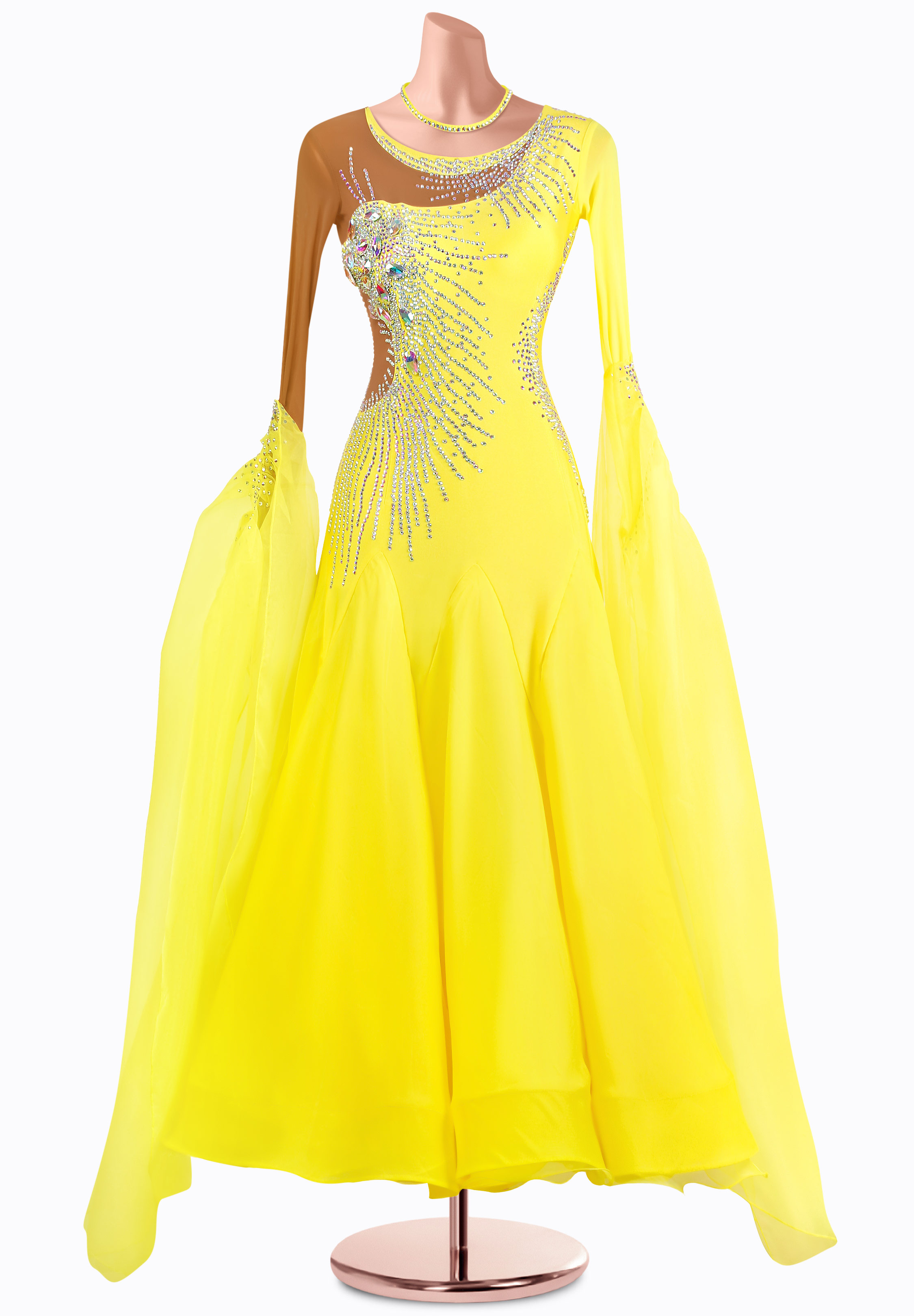 Sunlit Dune Ballroom Gown MQ-B436