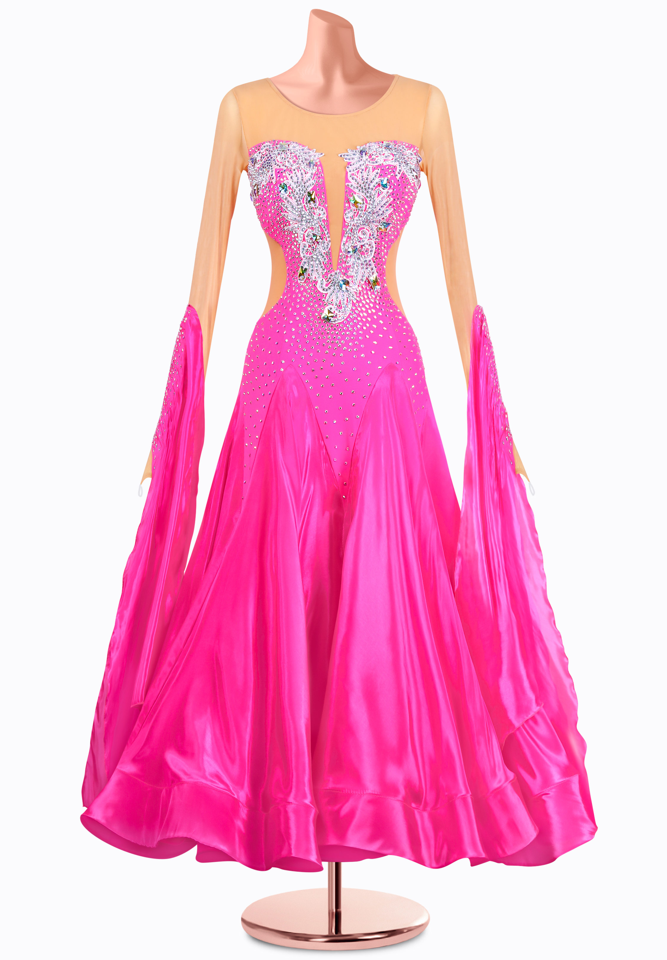 Soft Romance Ballroom Gown MQ-B444
