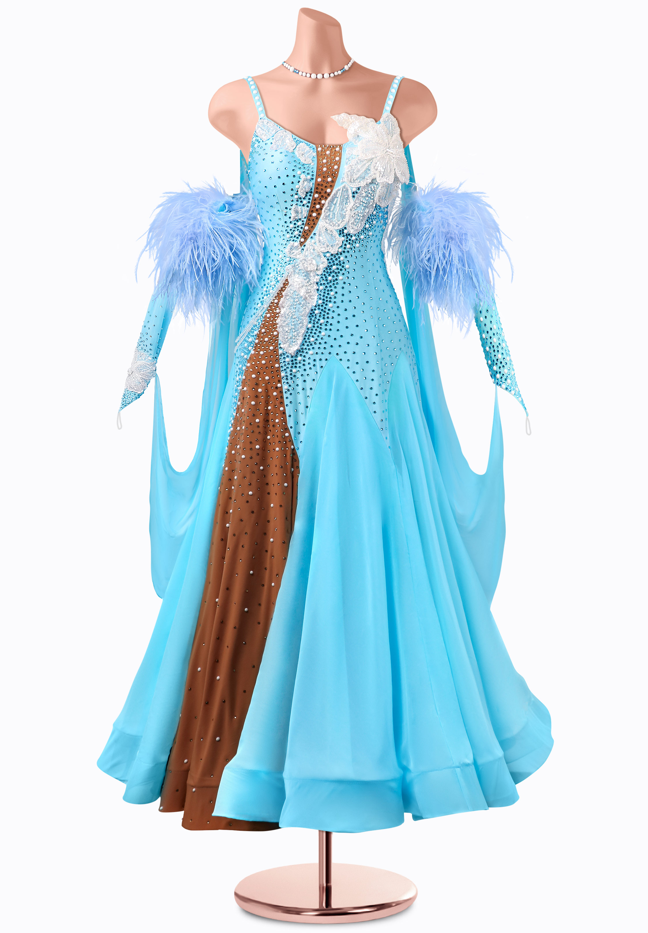 Pastel Horizon Ballroom Gown MQ-B447