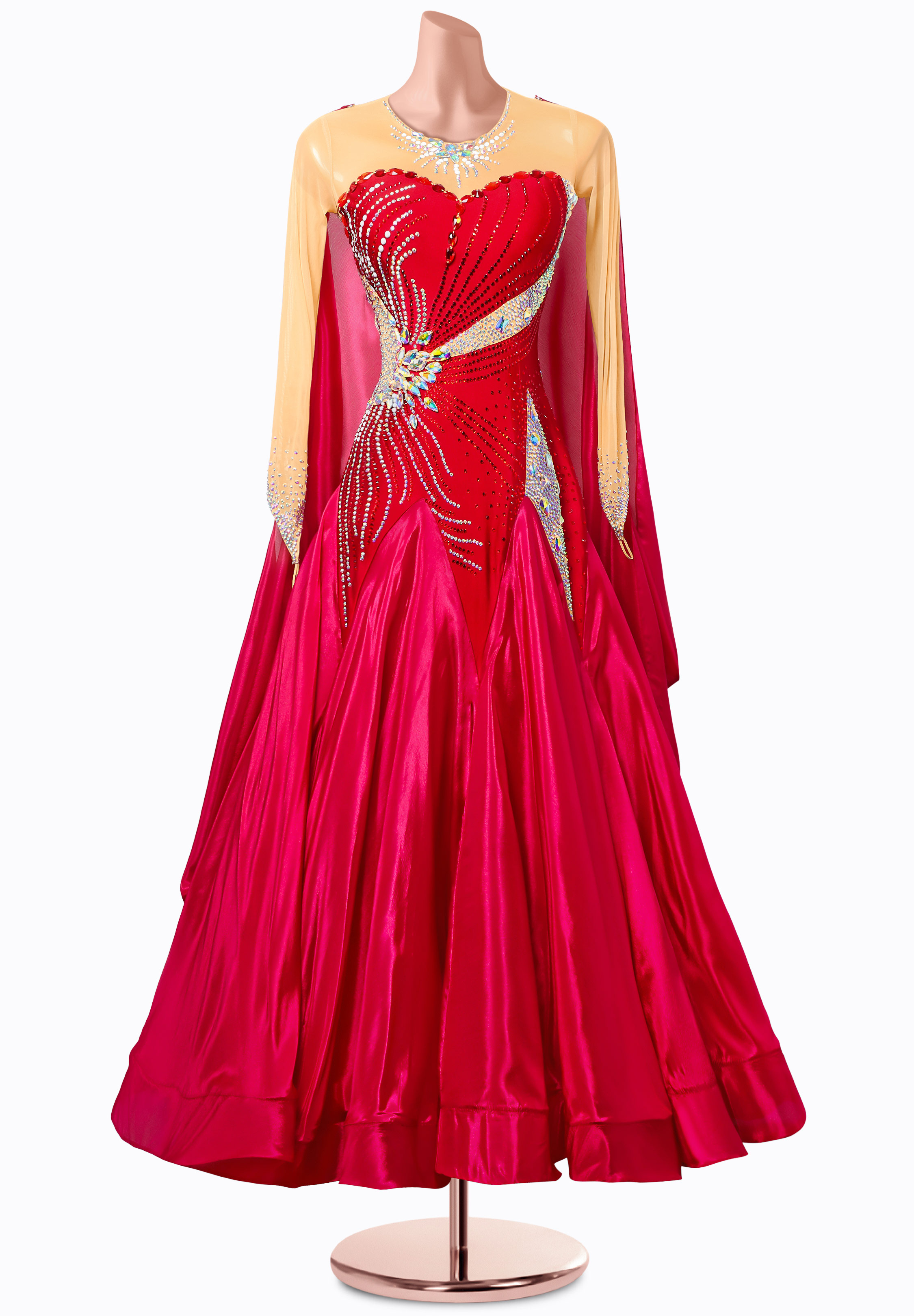 Scarlet Dune Ballroom Gown MQ-B453
