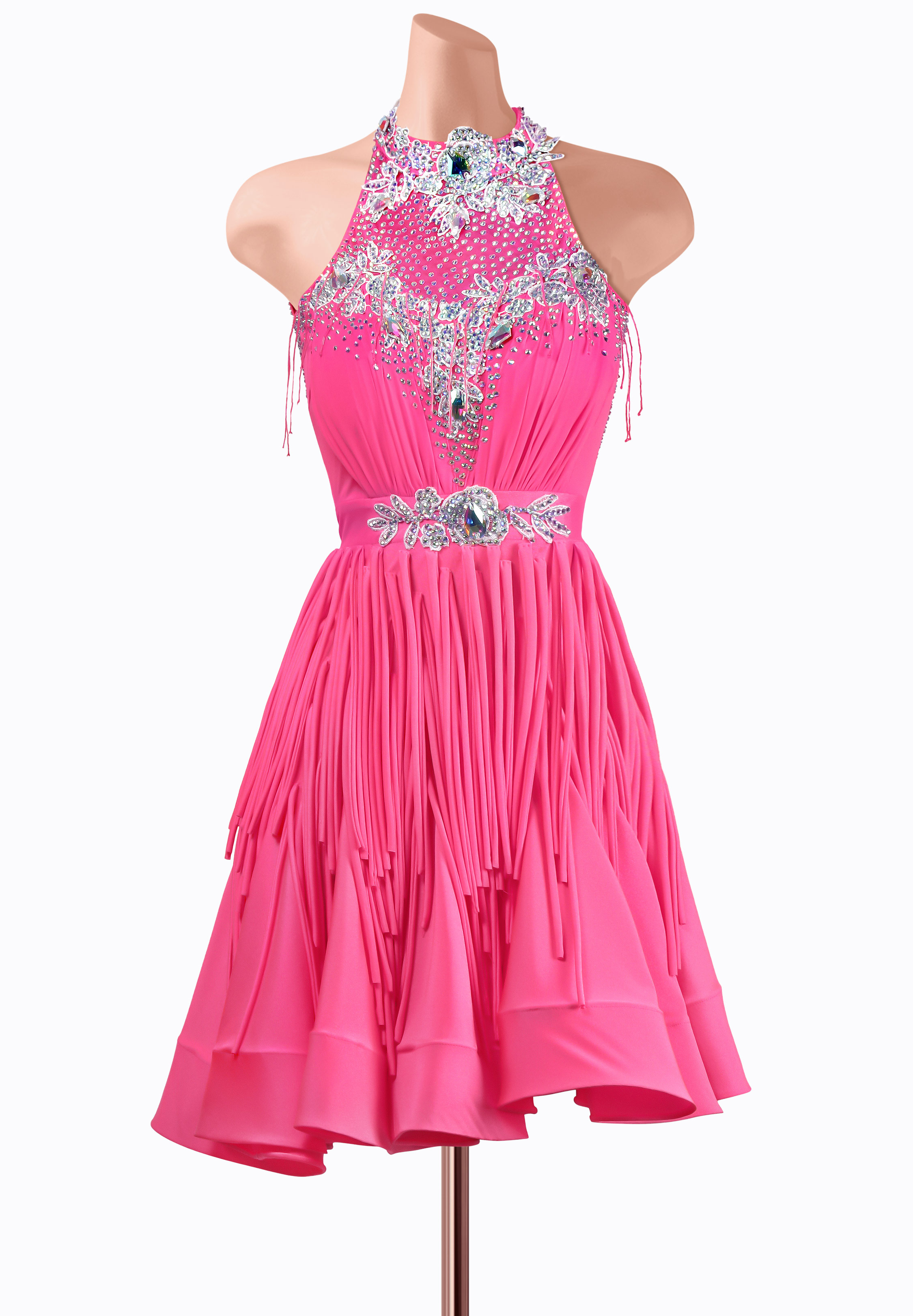 Pink Fever Latin Dress MQ-L459