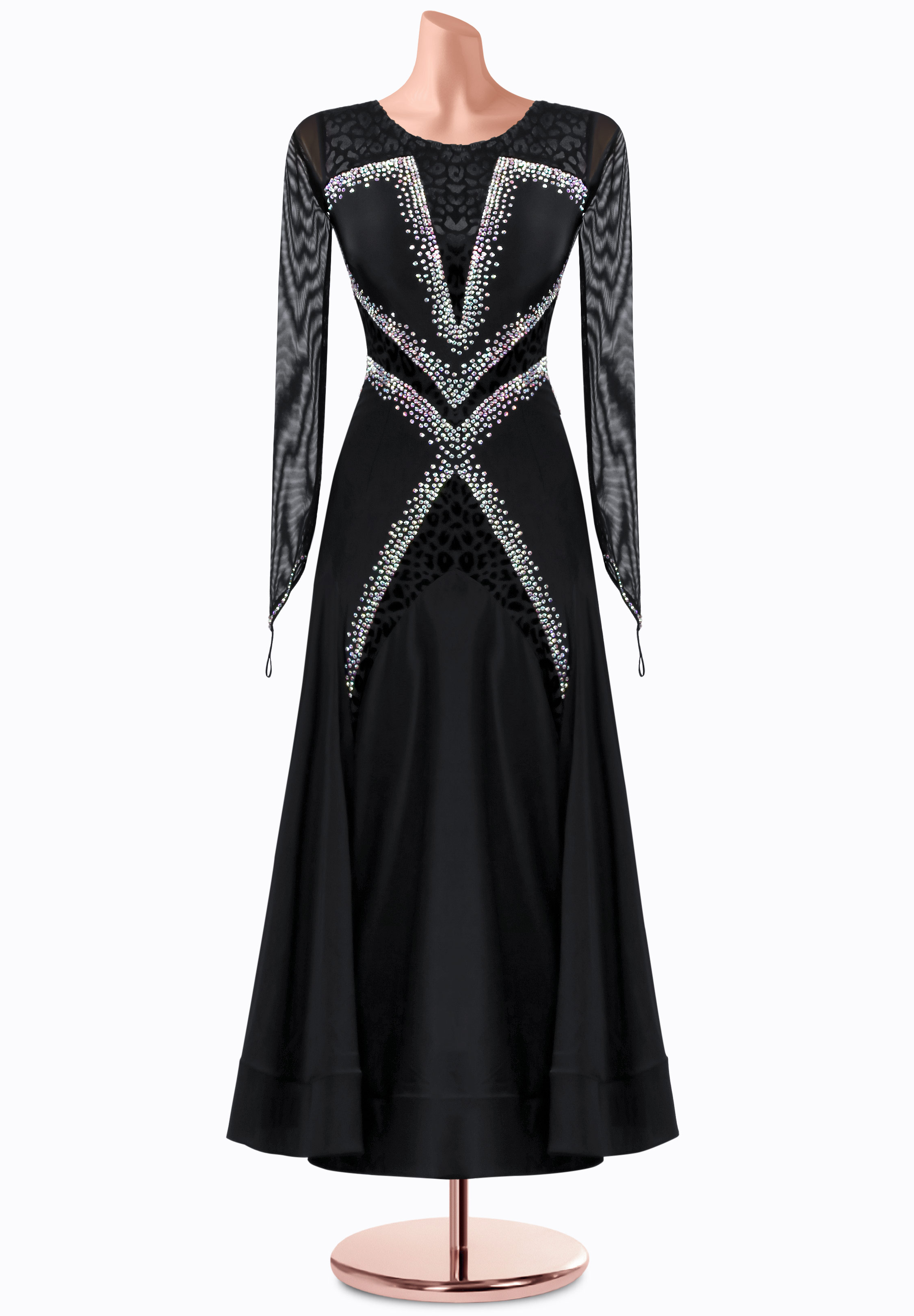Midnight Gaze Smooth Gown MQ-S387