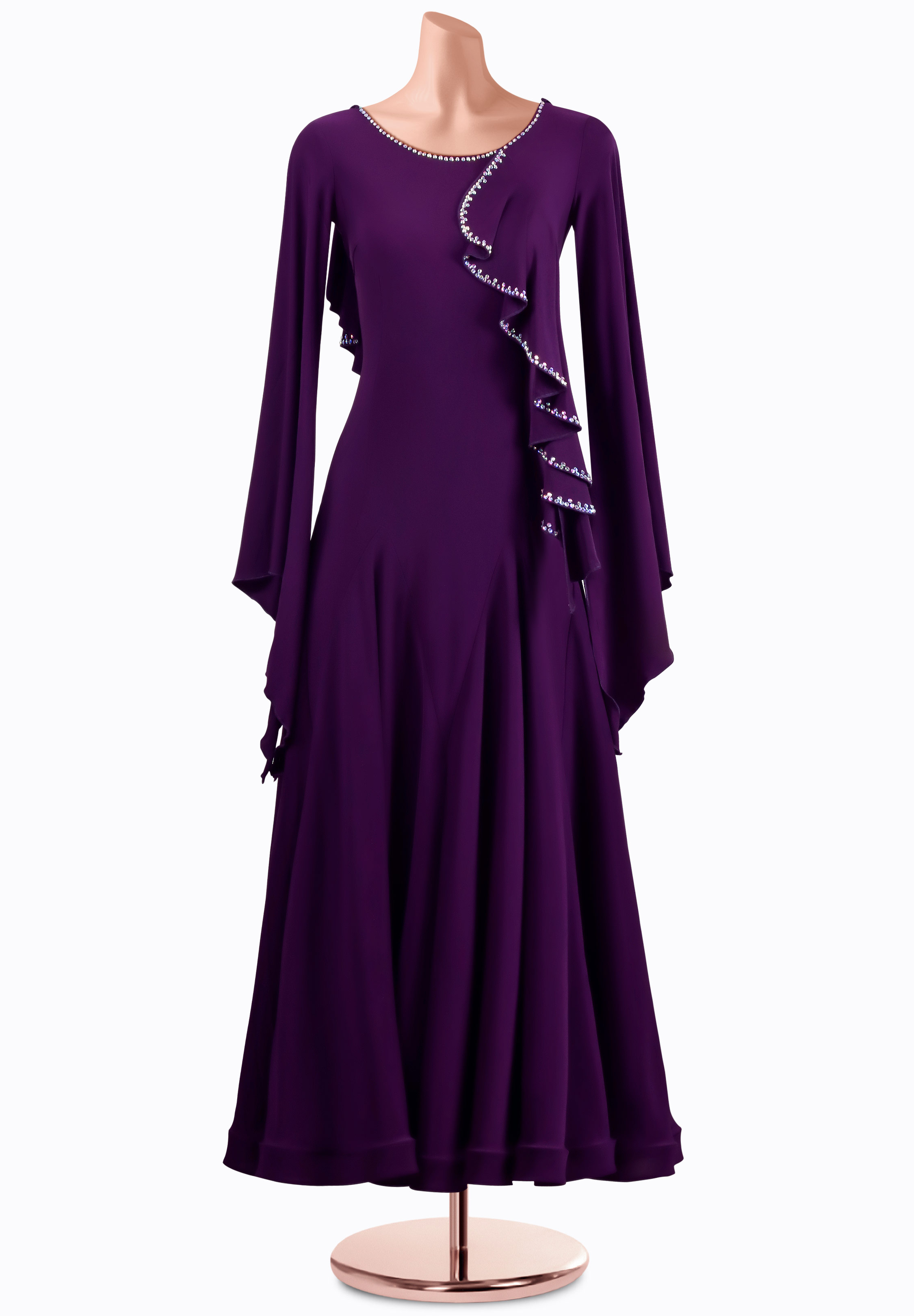 Plum Enchant Smooth Dress MQ-S474