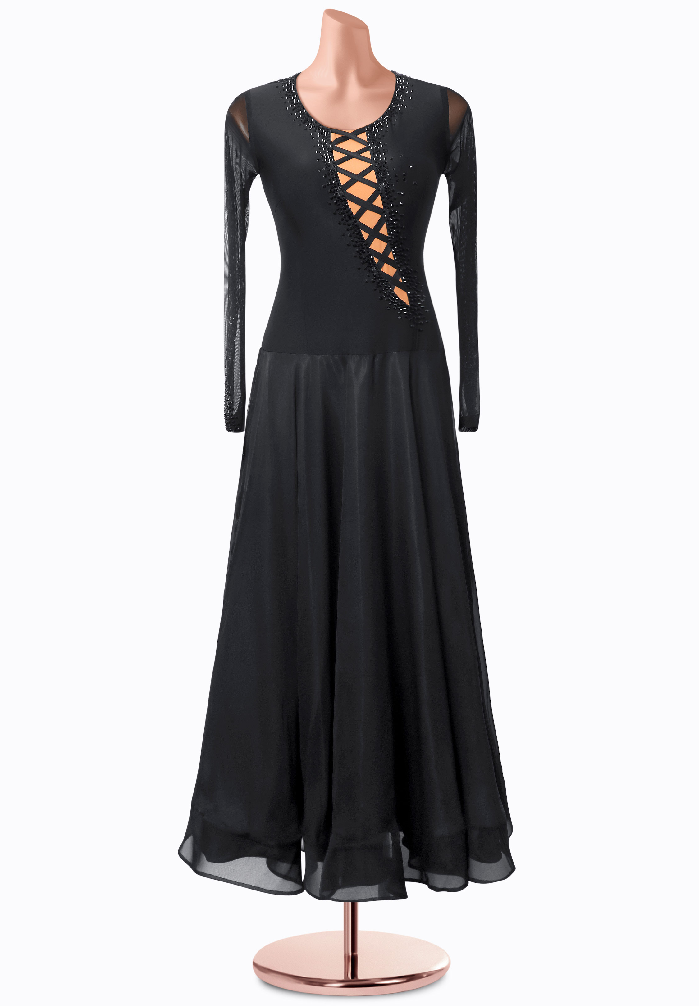 Elegant Eclipse Smooth Gown MQ-S482