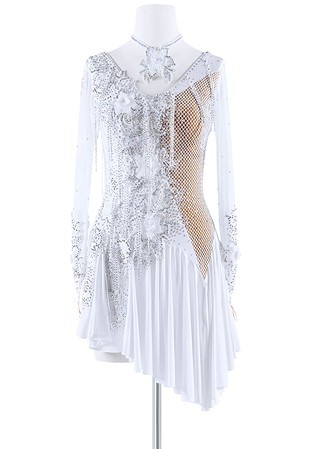 Mesh Bride Latin Dress NZR23212