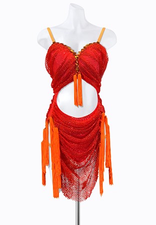 Mesh Fever Latin Dress PR-L225162