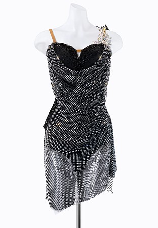 Metallic Ice Latin Dress PR-L225110