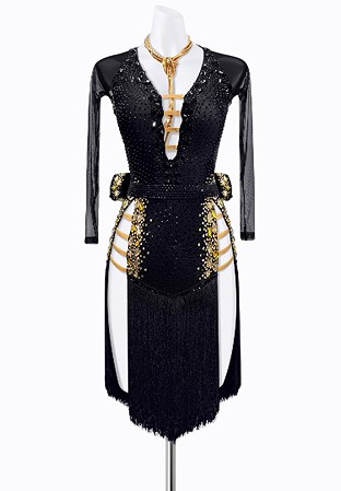 Midnight Amour Latin Dress JT-L2186